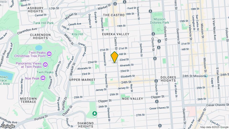 630 Alvarado Map and Location Details