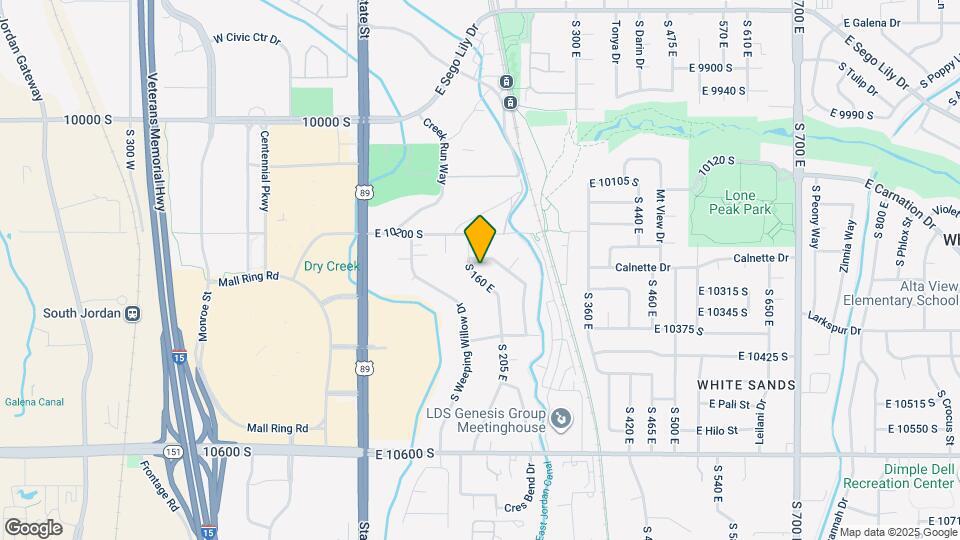 10275 Golden Willow Dr Map and Location Details