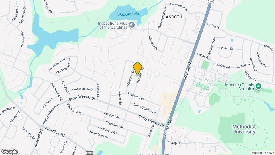 5329 Hampton Rd Map and Location Details