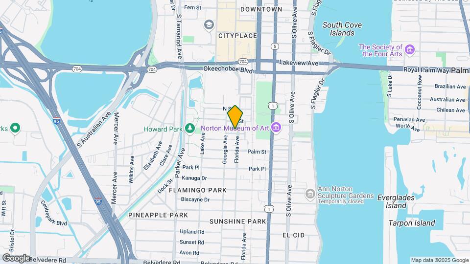 1323 Florida Ave Mapa y Detalles de la Ubicación