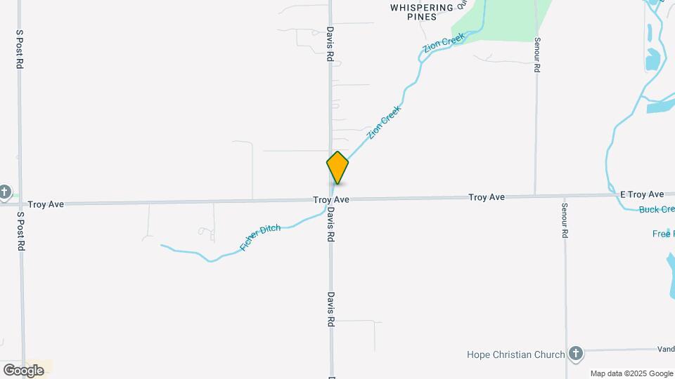 10016 E Troy Ave Map and Location Details