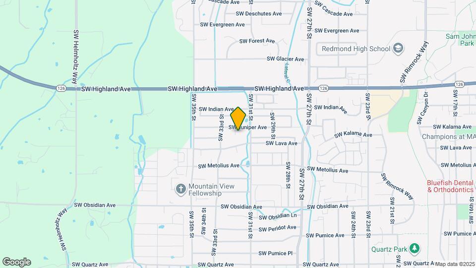 1056 SW 32nd Ct Map and Location Details