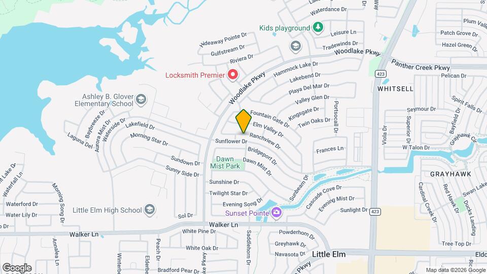 2344 Ranchview Dr Map and Location Details