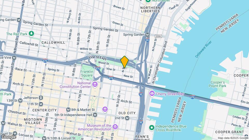 305 N 3rd St Map and Location Details