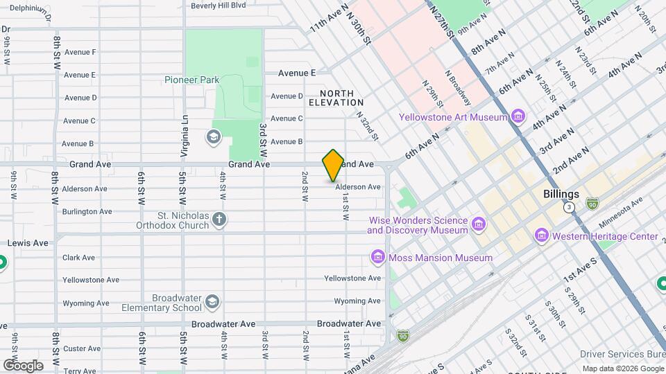 113 Alderson Ave Map and Location Details