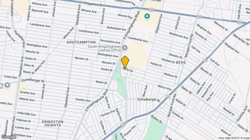 4710 Delor St, Unit 1E Mapa y Detalles de la Ubicación