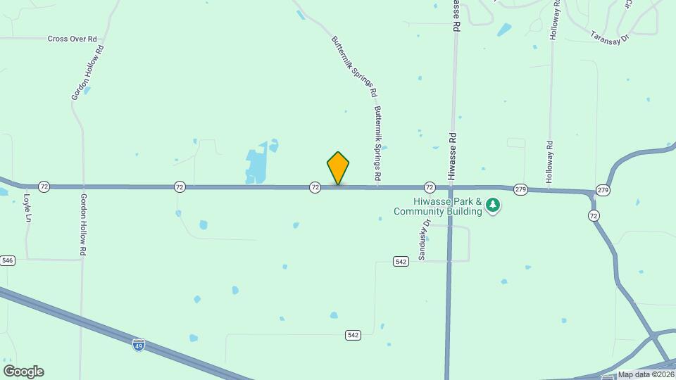 14109 AR-72 Map and Location Details