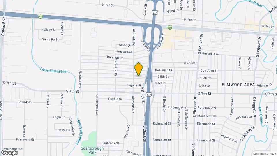 5126 Taos Dr Mapa y Detalles de la Ubicación