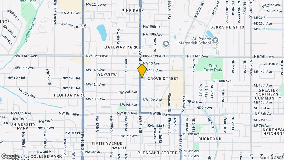 1303 NW 6th St Map and Location Details