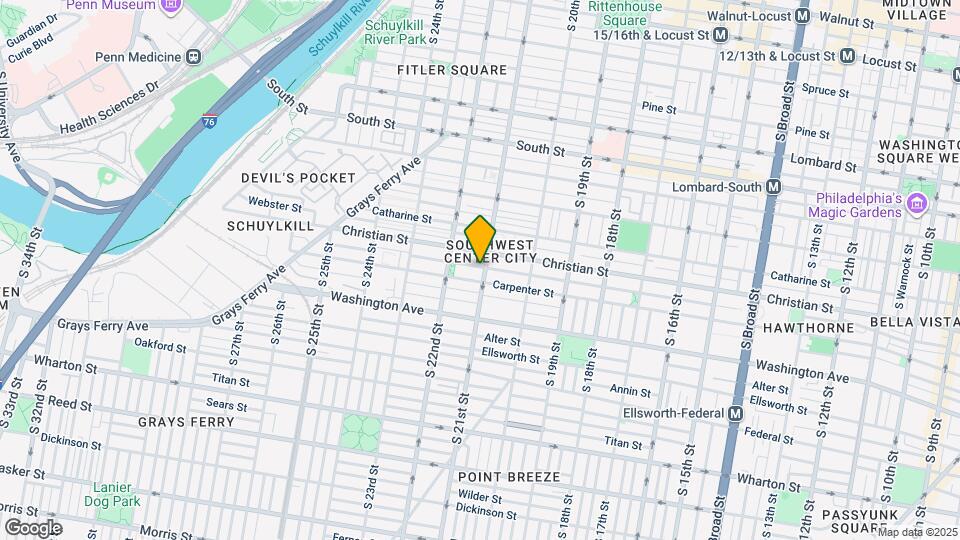 908 S 21st St Map and Location Details