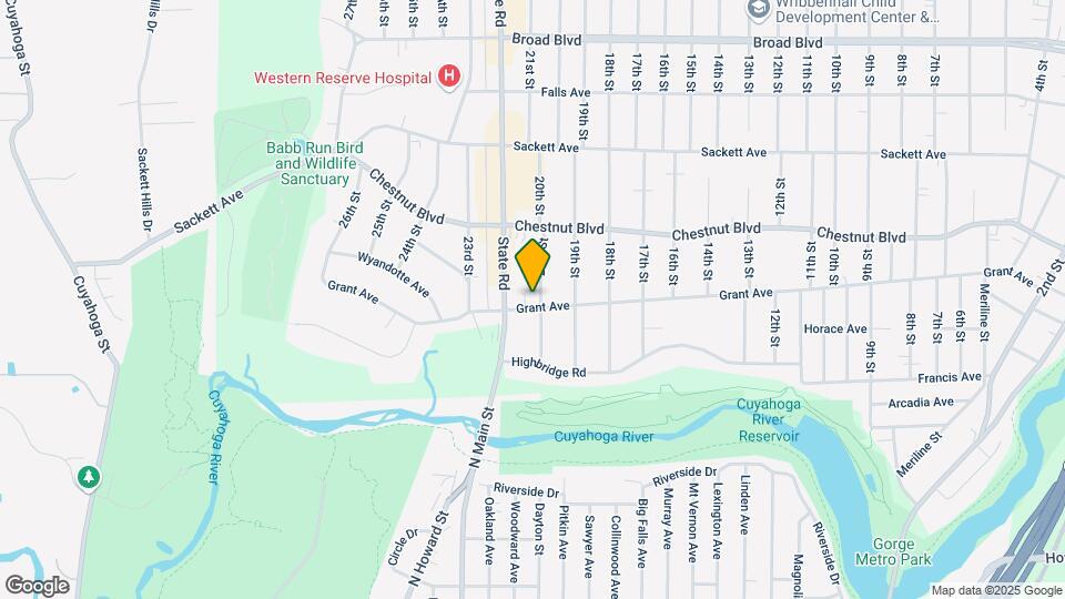2017 Grant Ave Map and Location Details