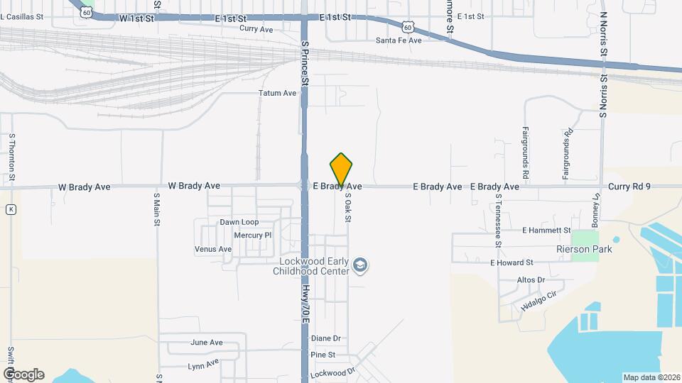 913 E Brady Ave Map and Location Details