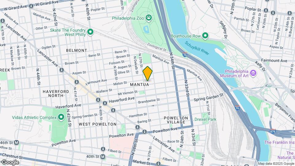 3633 Wallace St Map and Location Details