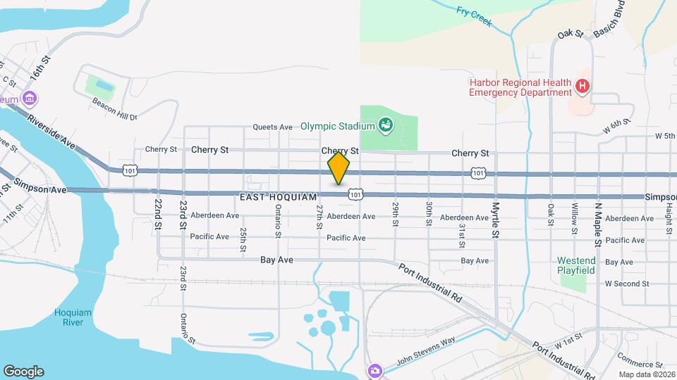 2717 Simpson Ave Map and Location Details