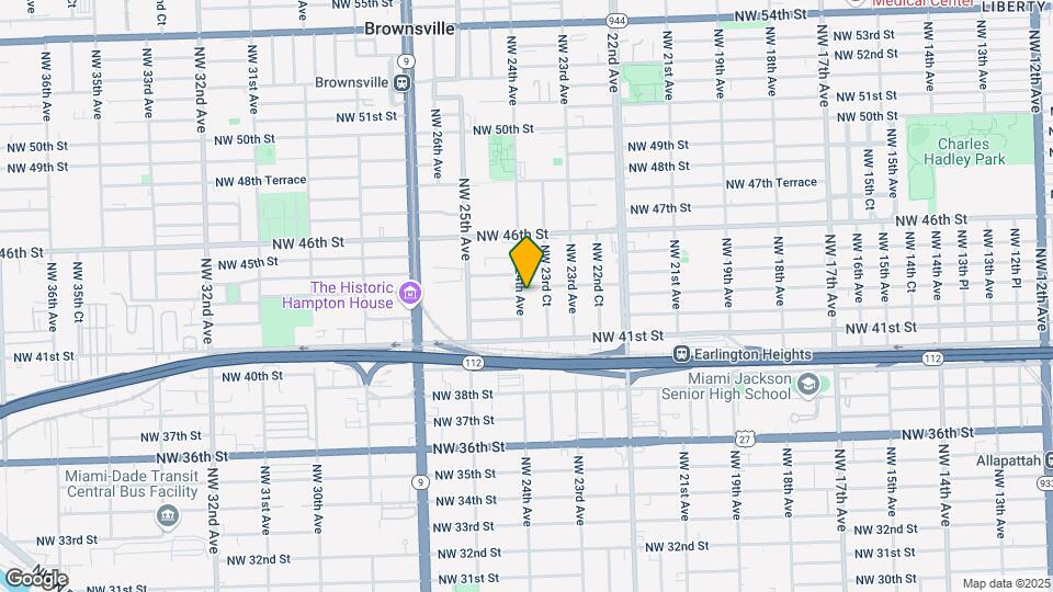 4245 NW 24th Ave Map and Location Details