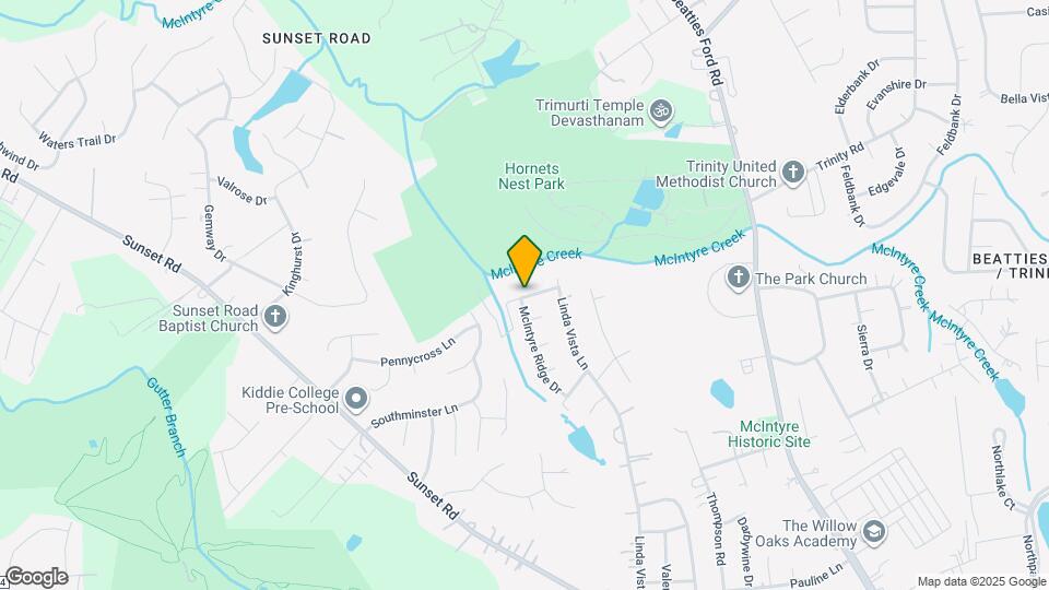 3642 Trull St Map and Location Details