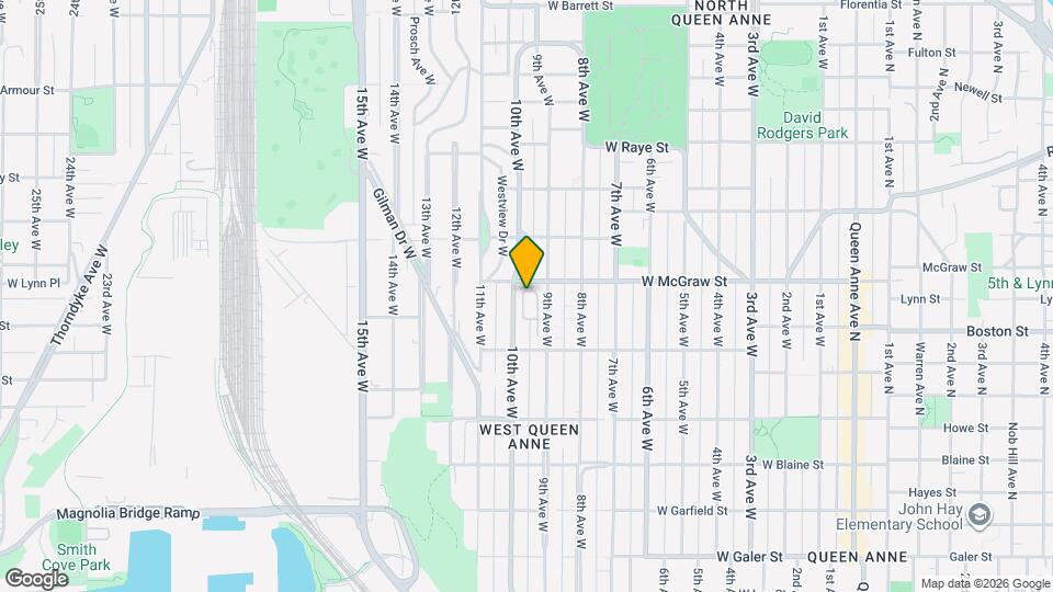 2142 10th Ave W Map and Location Details