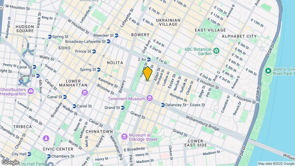 56 Rivington St Map and Location Details