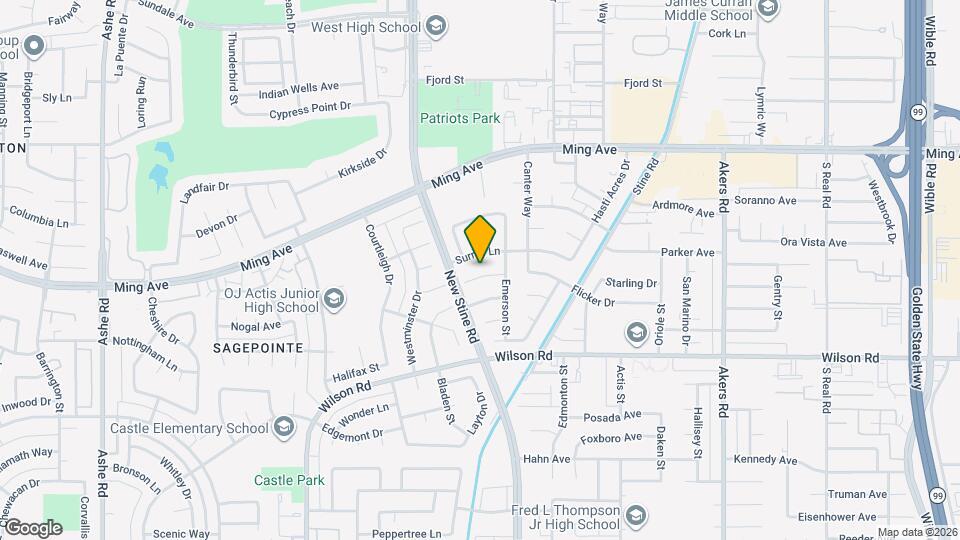 5104 Belcrest Ave Map and Location Details