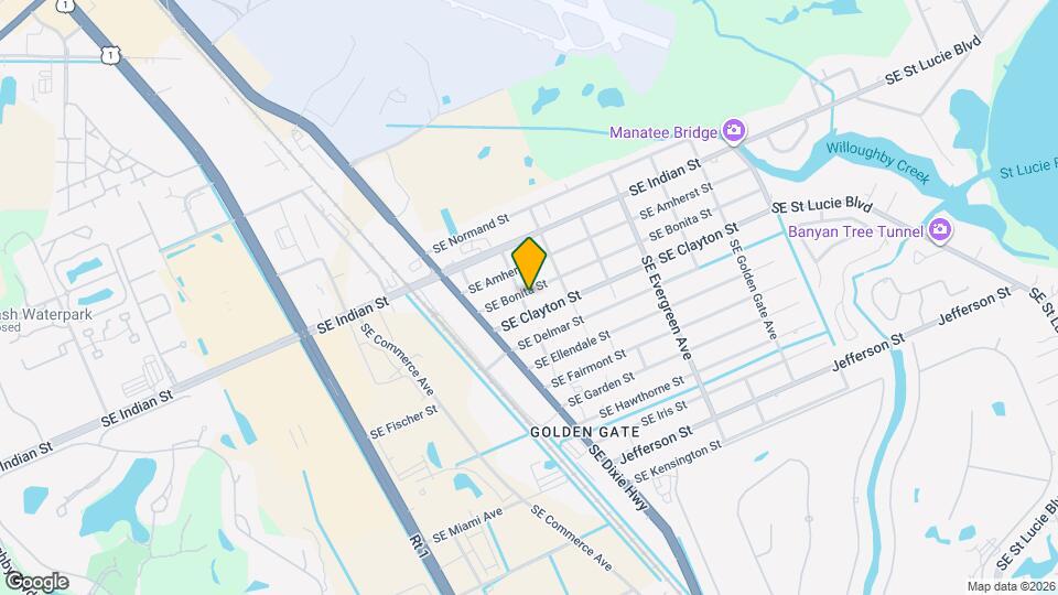 2566 SE Bonita St Map and Location Details