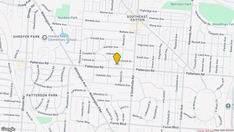 1239 Patterson Rd Map and Location Details