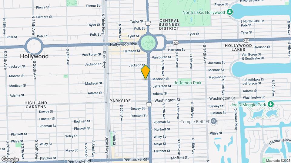 1812 Madison St Map and Location Details