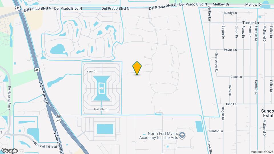 4022 San Felice Ln Map and Location Details