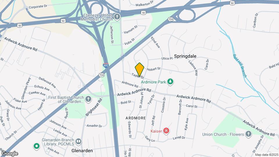 9021 Taylor St Map and Location Details