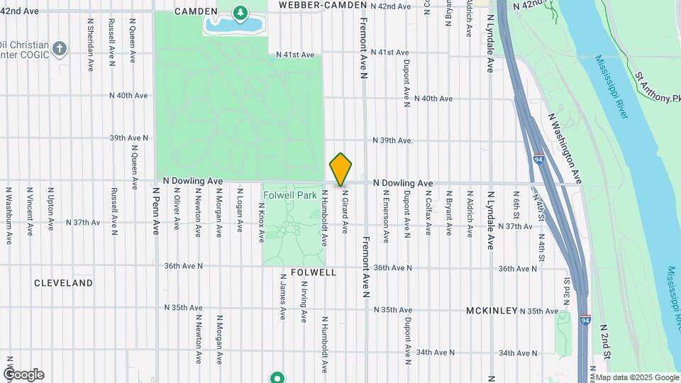 3753 N Girard Ave Map and Location Details