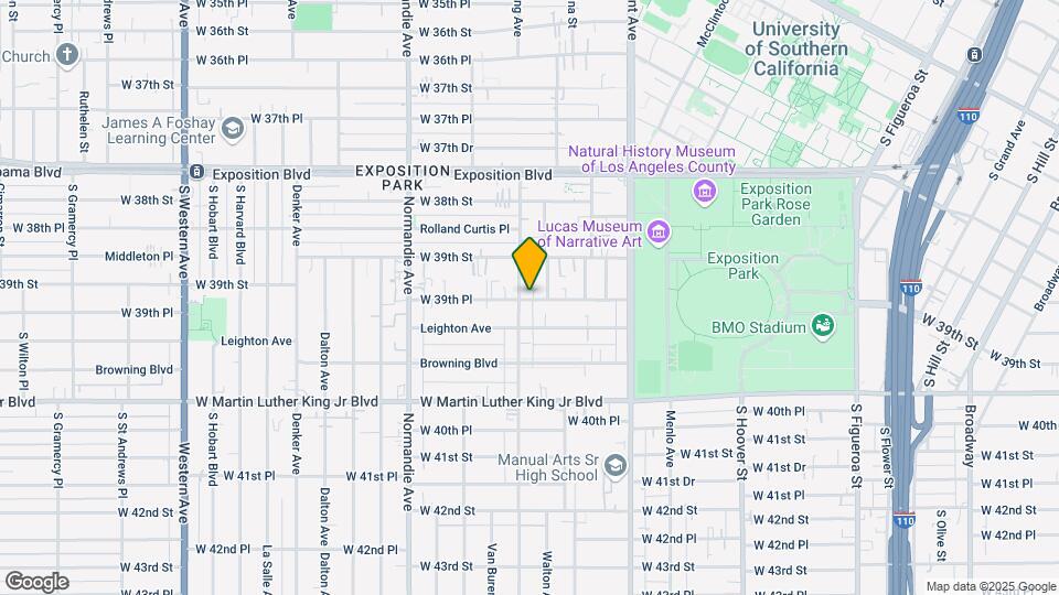 1133-1137 W 39th Pl Map and Location Details