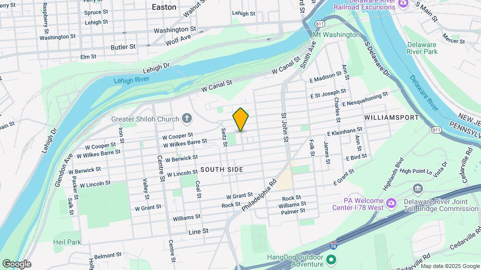 356 W Wilkes Barre St Map and Location Details