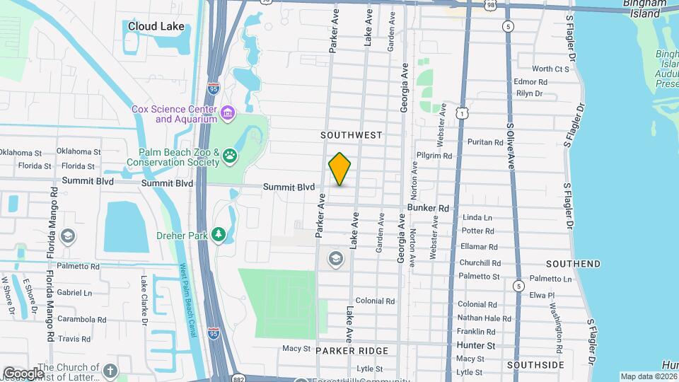 824 Summit Blvd Map and Location Details