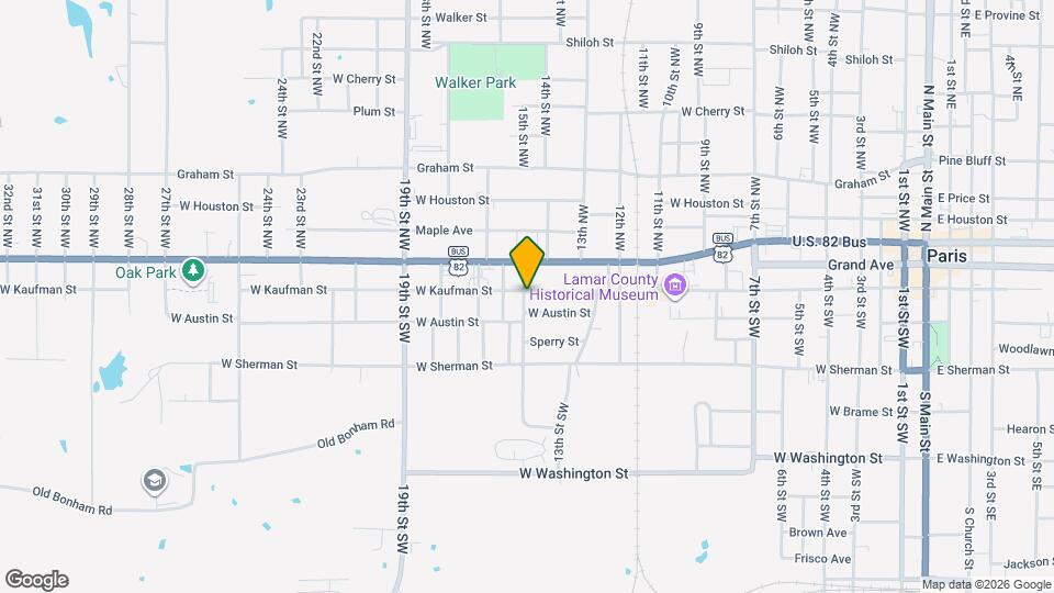 1471 W Kaufman St Map and Location Details