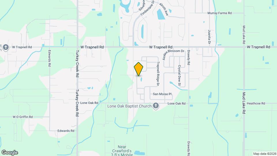 3610 Trapnell Grove Loop Map and Location Details