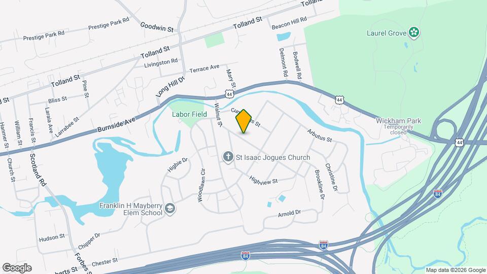 88 Walnut St Map and Location Details