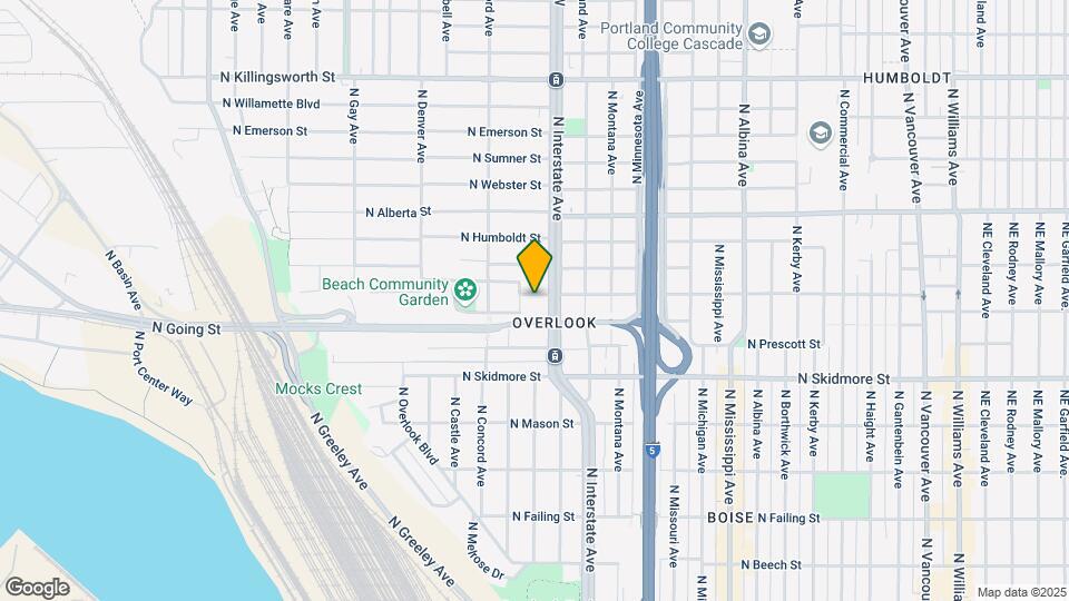 1532 N Blandena St Map and Location Details