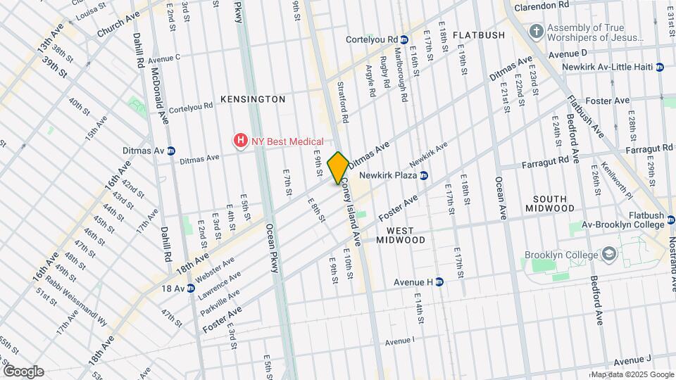 379 Webster Ave Map and Location Details