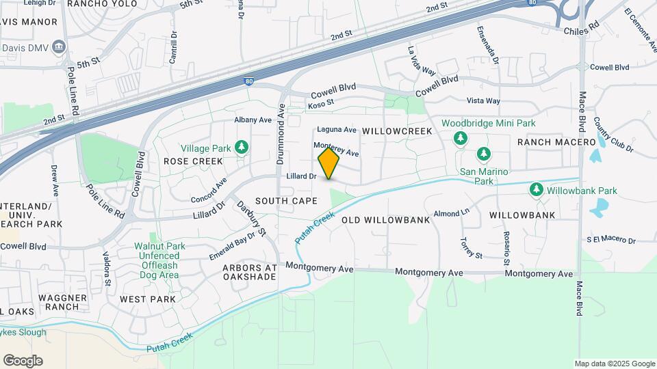 3324 Lillard Dr Map and Location Details