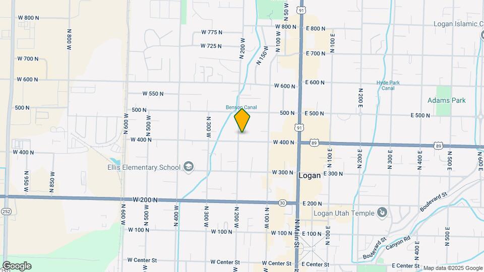 410 N 200 W Map and Location Details