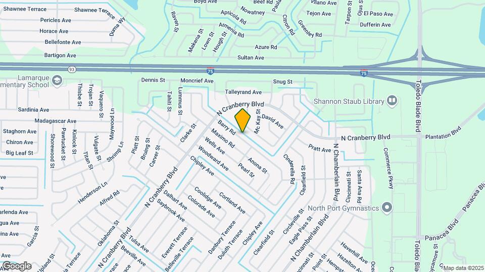 2872 Barry Rd Mapa y Detalles de la Ubicación