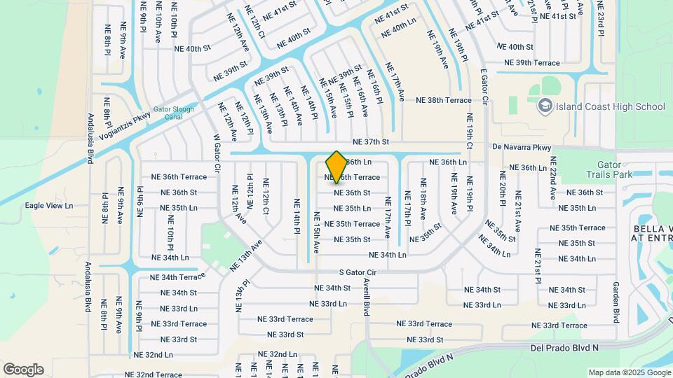 1517 NE 36th St Mapa y Detalles de la Ubicación