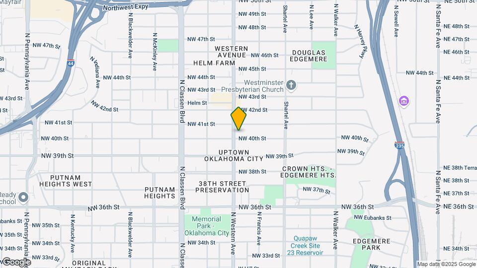 1019 NW 40th St Map and Location Details