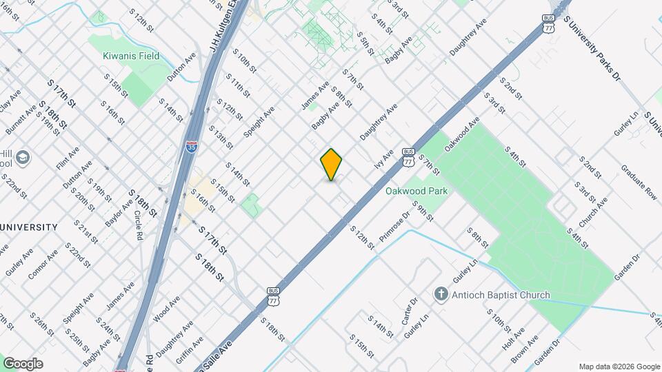 2009 S 11th St Map and Location Details