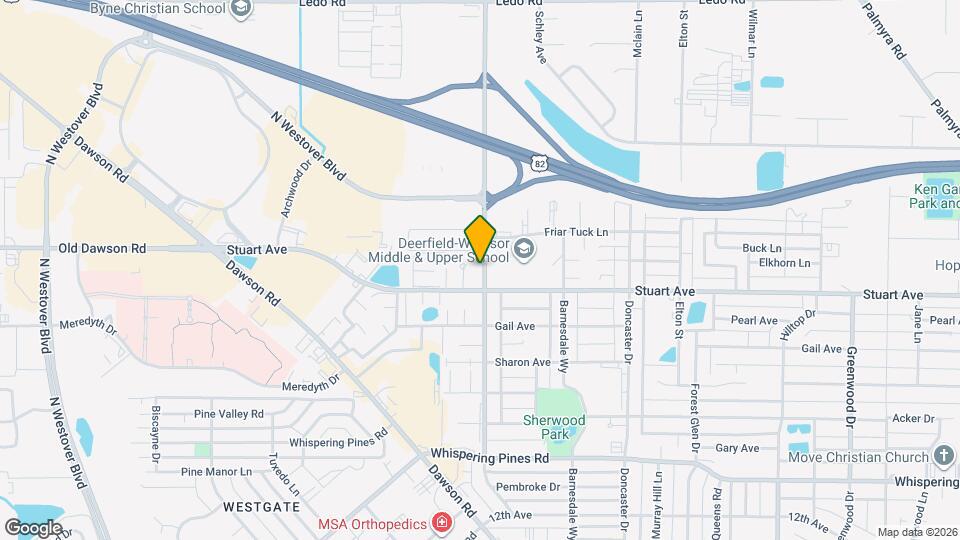 2505 Nottingham Way Map and Location Details