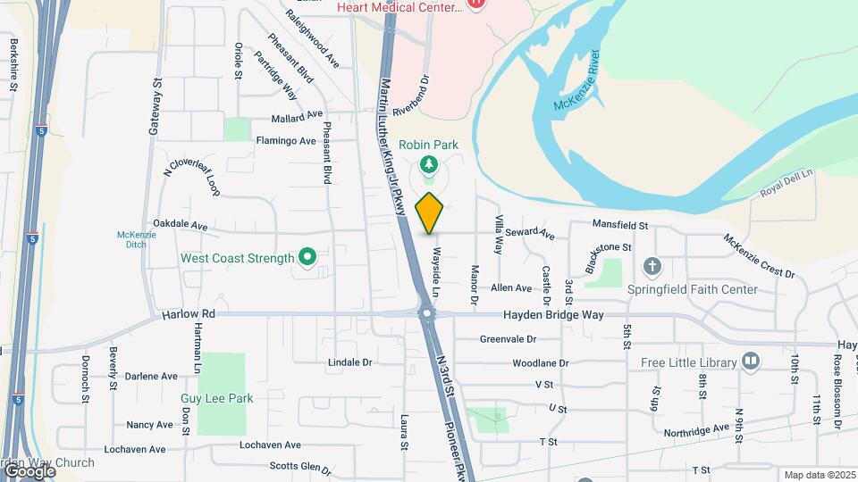 2818 Wayside Ln Map and Location Details