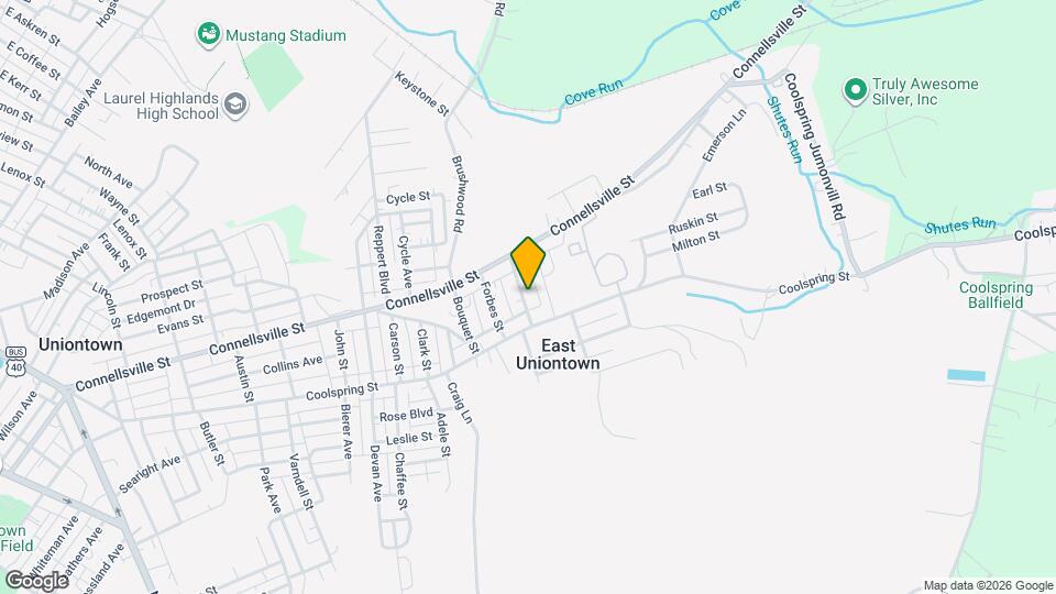 28 Braddock St Map and Location Details