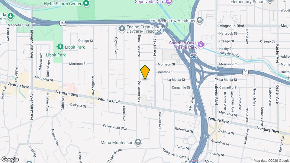 4829 Dempsey Ave Map and Location Details