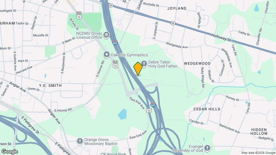 1007 Carr Rd Map and Location Details