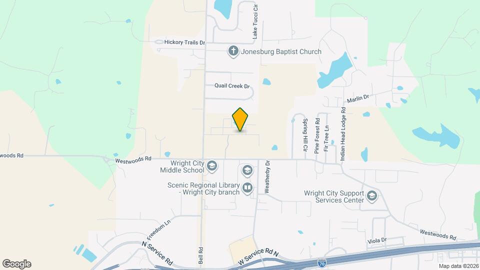 1303 Parkview Dr Map and Location Details