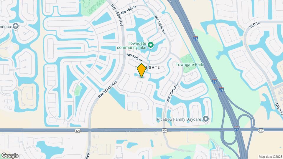15835 NW 7th St Map and Location Details